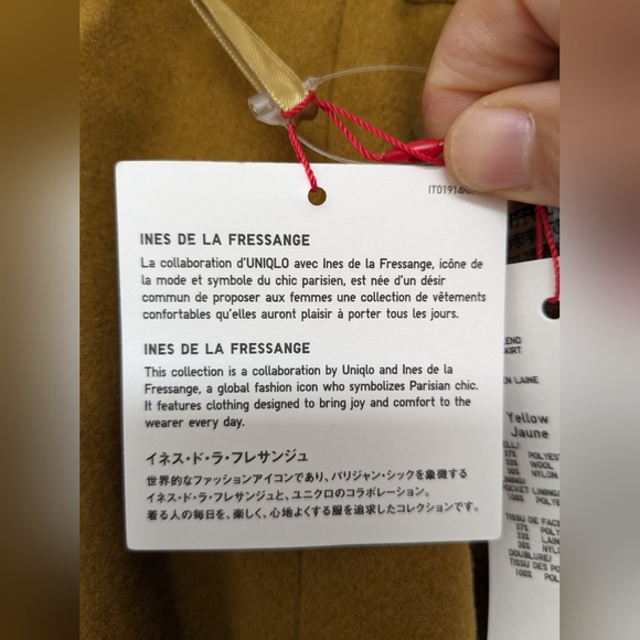 Uniqlo INES DE LA FRESSANGE WOOL BLEND FLARED SKIRT size XS - Picture 4 of 11